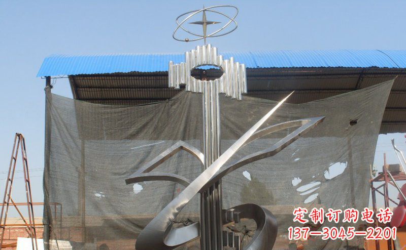 重庆引领校园文化的钥匙雕塑