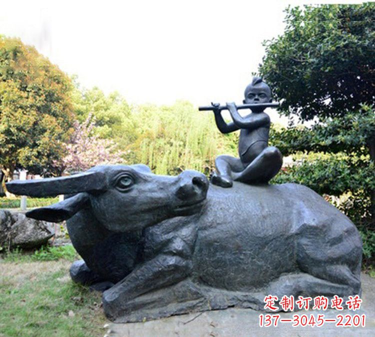 重庆牧童雕塑传承民间文化