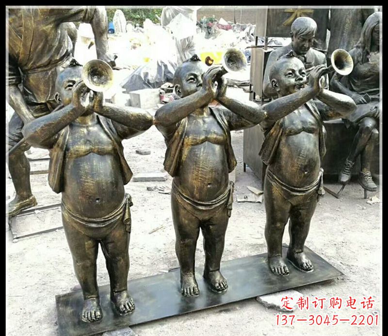 重庆儿童雕塑弘扬传统文化