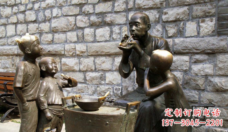 重庆糖果街的精美雕塑