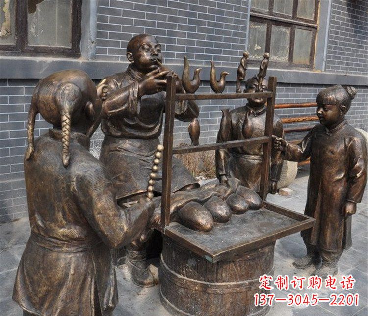 重庆糖人雕塑——街边温馨的小情调