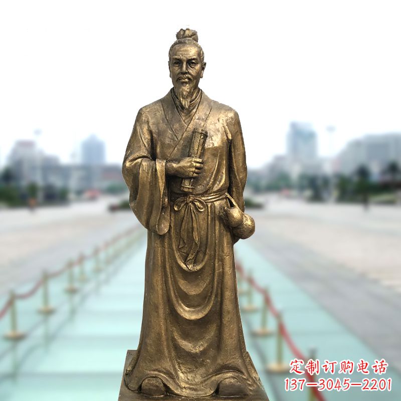 重庆铜雕艺术张仲景的精神实践