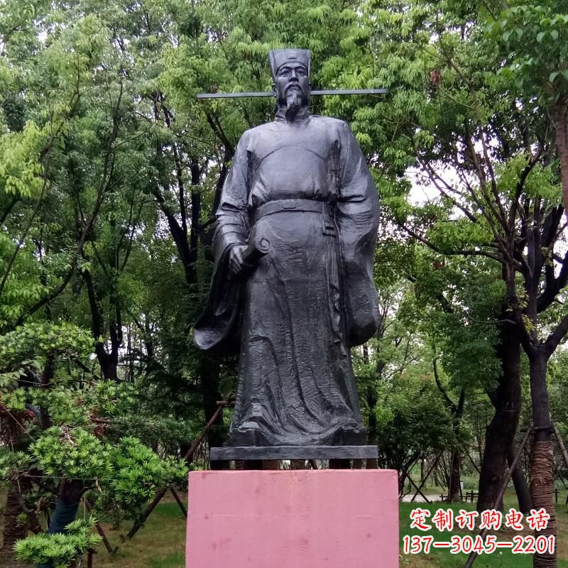 重庆铜雕陶渊明——传承古代文学精髓