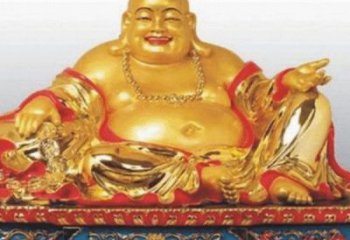 重庆弥勒佛铜雕的精美