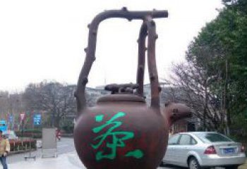 重庆茶壶雕塑——展现艺术精妙
