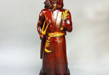重庆神农氏铜像传承炎帝文化的艺术之作