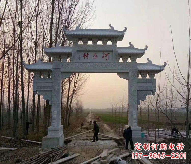 重庆牌坊雕塑——记忆中的美丽家乡