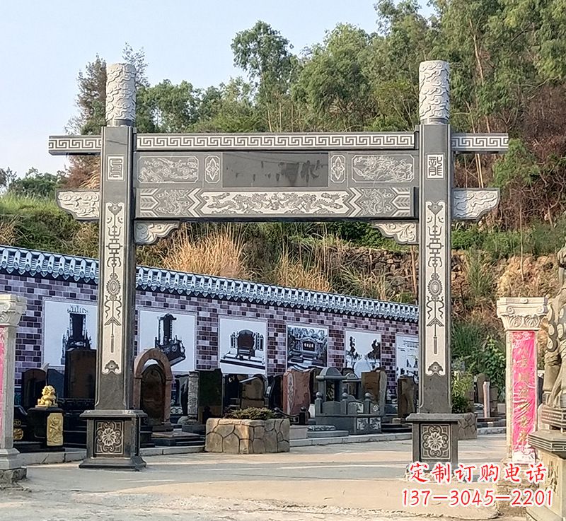 重庆古村牌坊雕塑精湛技艺的经典之作