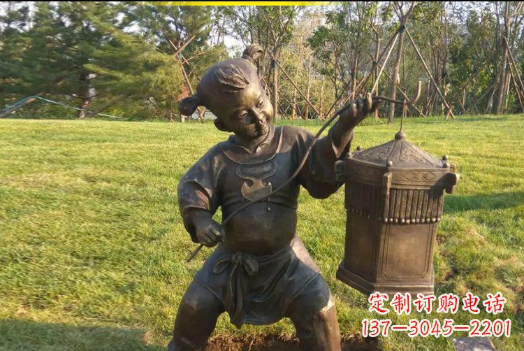 重庆灯笼雕塑点亮公园的精彩