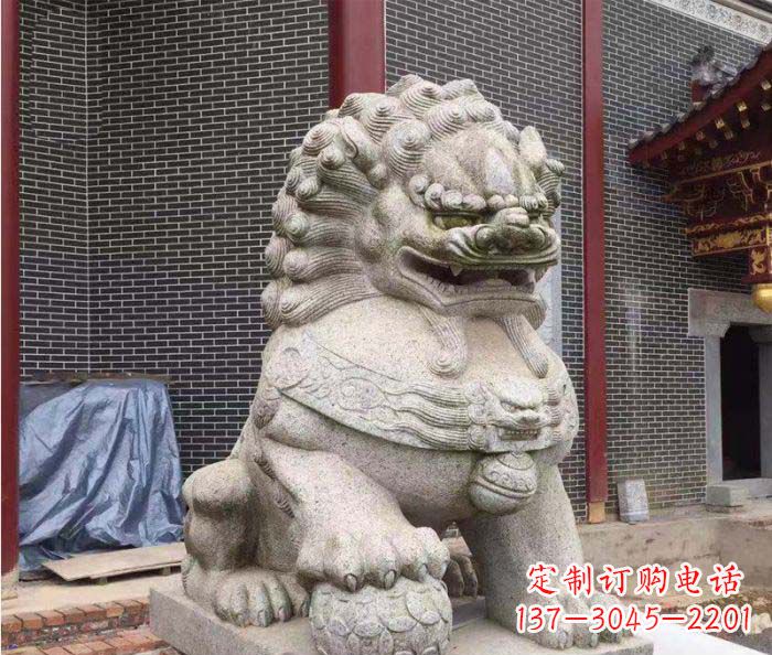 重庆巨型大理石狮子雕塑