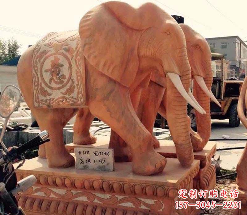 重庆大象雕塑 传承古典文化的艺术精品