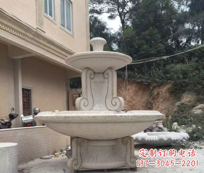 重庆大理石大型喷泉雕塑精致美观又富有艺术气息