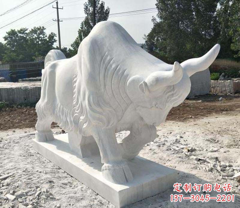 重庆大理石动物雕塑美丽的艺术品