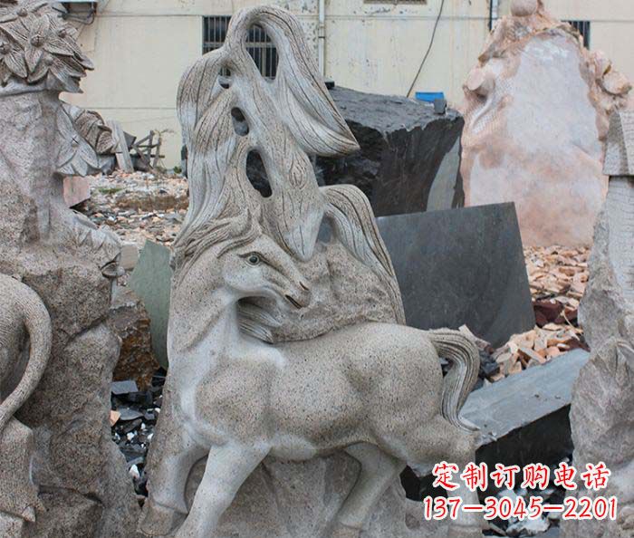 重庆大理石动物雕塑丰富多彩的艺术品