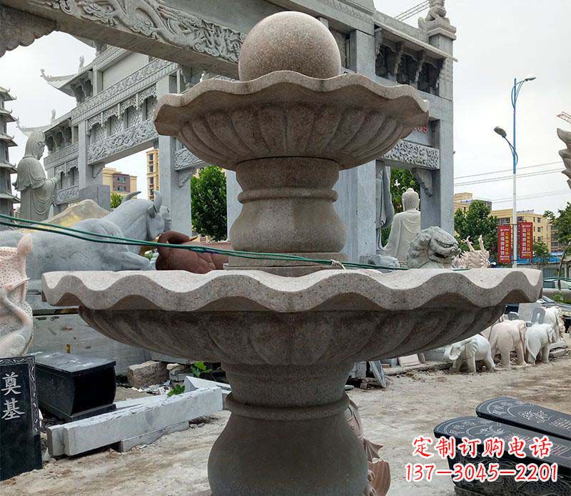 重庆大理石多层喷泉石雕