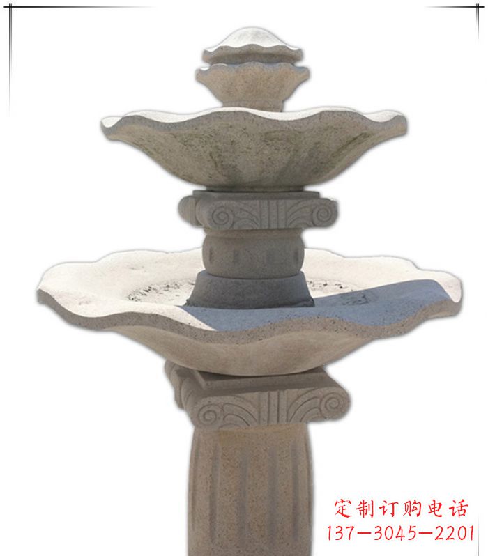 重庆大理石多层喷泉石雕精美绝伦的艺术形式