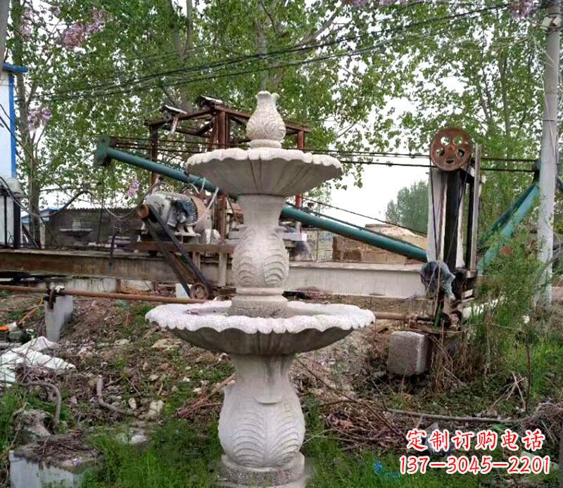 重庆大理石多层喷泉石雕雕塑艺术的精美之作