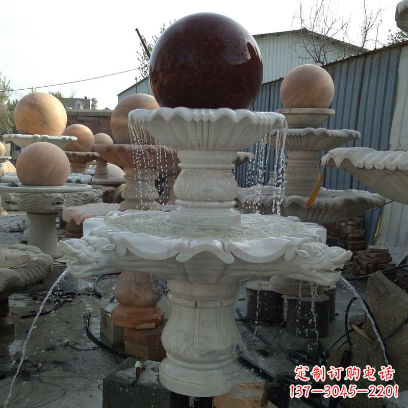 重庆大理石风水球雕塑传统文化的艺术精髓