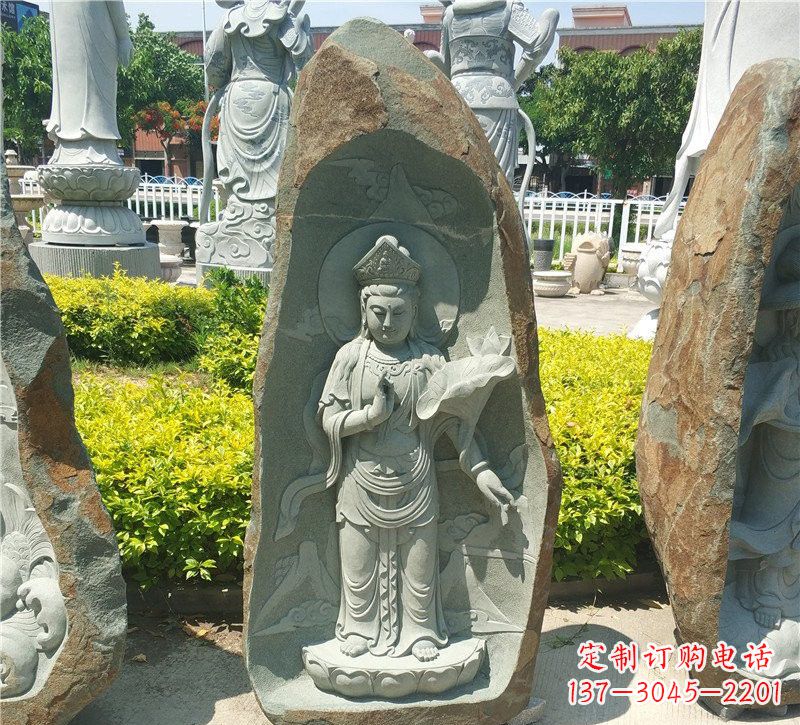 重庆大理石观音像,以灵性铭刻记忆