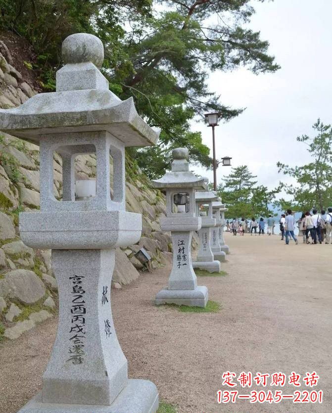 重庆精美古典大理石宫灯雕塑