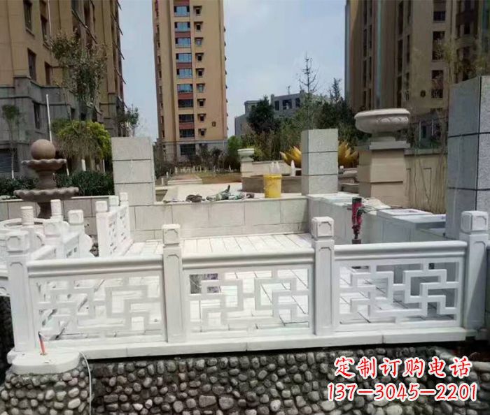 重庆精美大理石国旗台石雕雕塑
