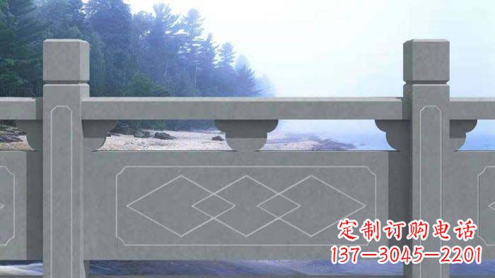 重庆大理石护城河栏板石雕