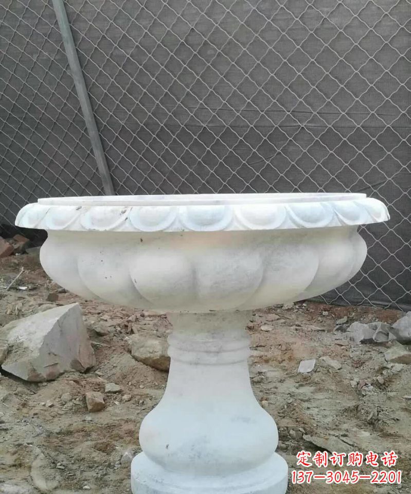 重庆大理石花盆雕塑