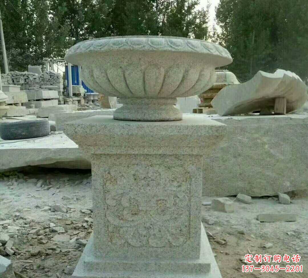 重庆大理石花盆雕塑