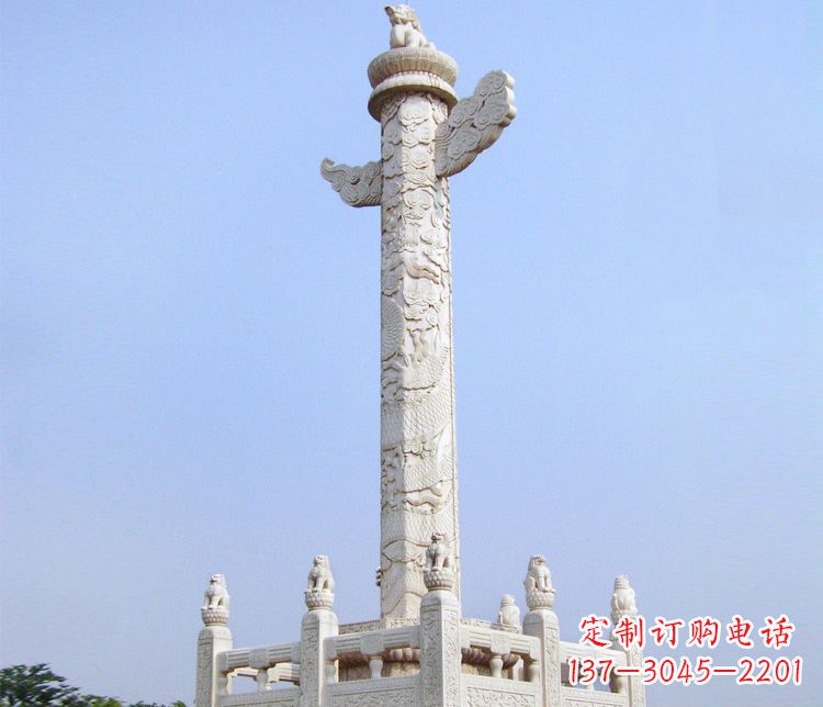 重庆大理石华表雕塑