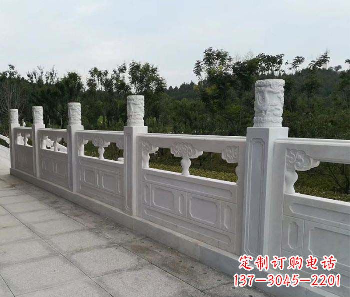重庆精美绝伦大理石栏板雕塑
