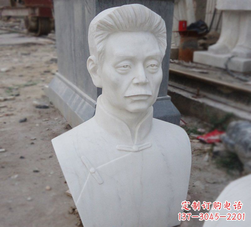 重庆传承文化魅力·鲁迅头像精美雕塑