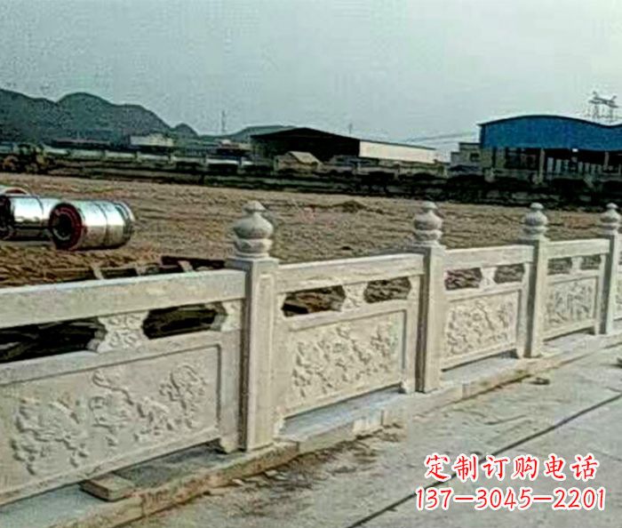 重庆精美大理石栏板雕塑