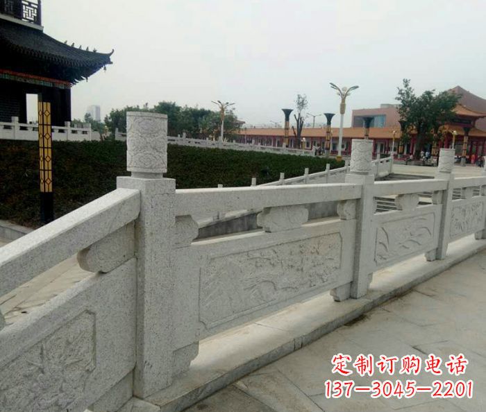 重庆精美大理石栏板雕塑