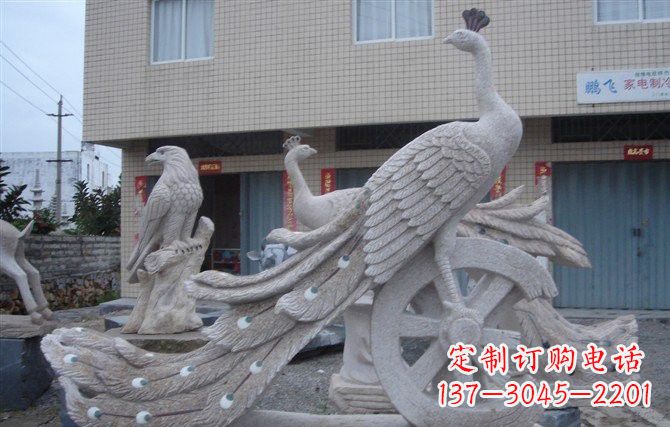 重庆大理石孔雀石雕塑