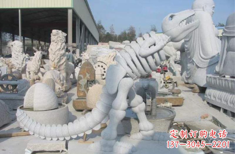重庆大理石恐龙石雕