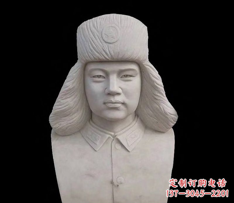 重庆激励青年的雷锋石雕