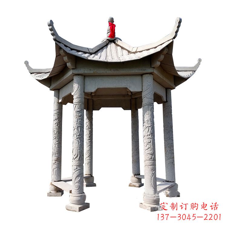 重庆中领雕塑大理石凉亭雕塑