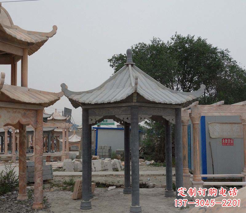 重庆大理石凉亭精美石雕