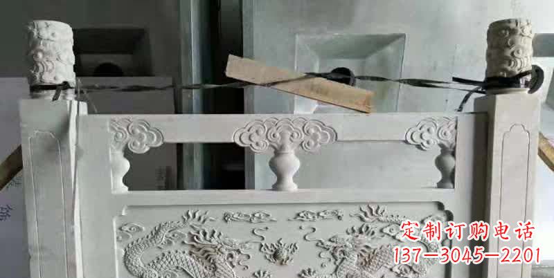 重庆大理石龙浮雕栏板雕塑