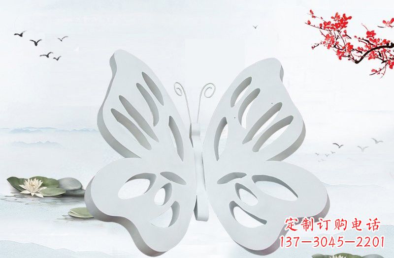 重庆高级大理石镂空蝴蝶雕塑