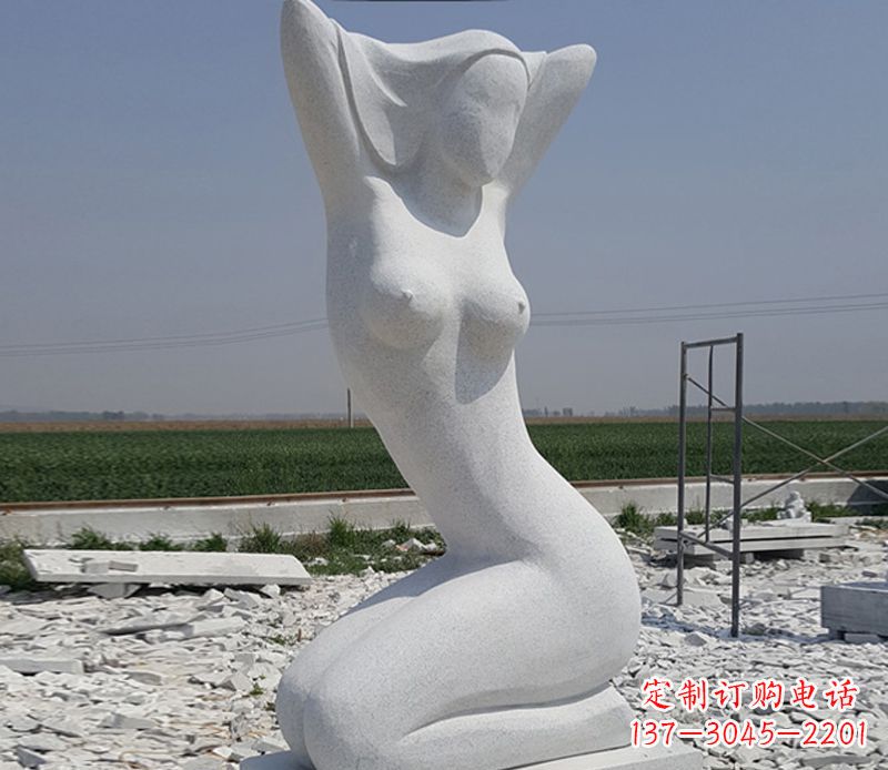 重庆优雅大理石美女雕塑