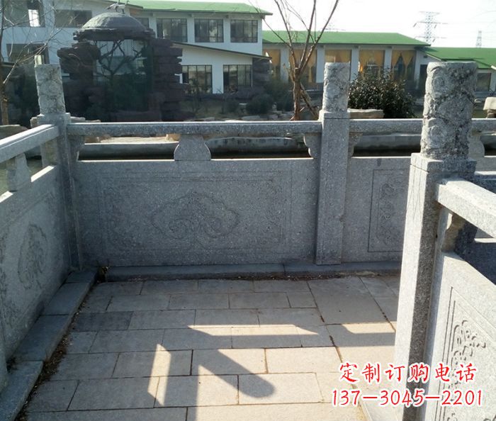 重庆精美大理石栏板雕塑