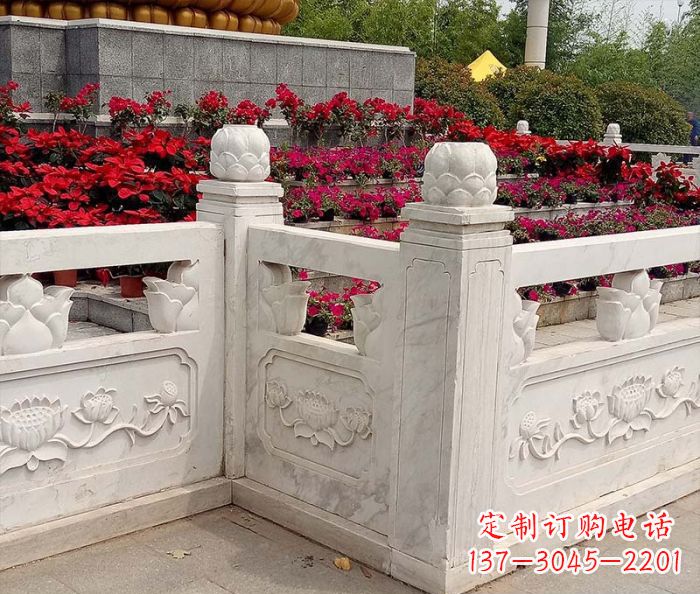 重庆精美大理石旅游景区石雕栏板