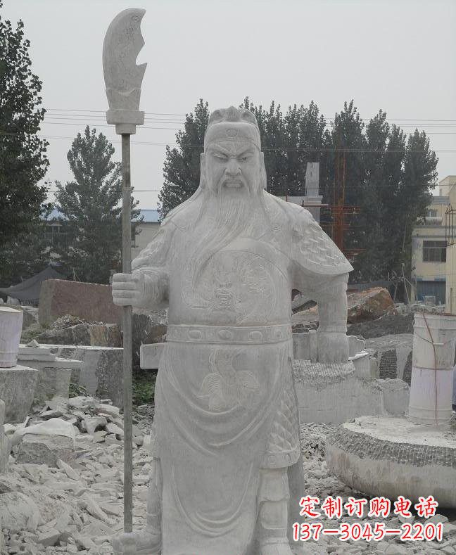 重庆大理石关公雕塑