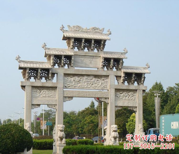 重庆大理石牌坊雕塑——精致纯粹、卓越优雅