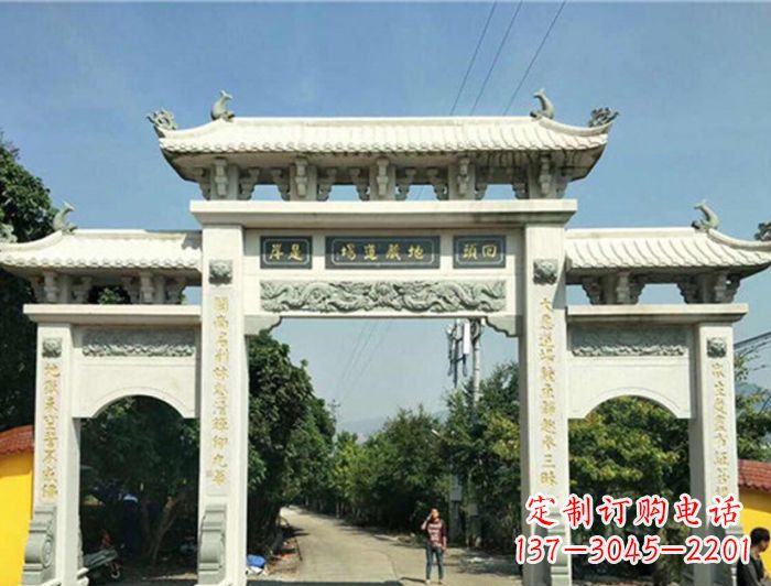 重庆大理石牌坊雕塑