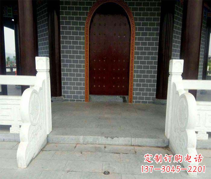 重庆高品质大理石栏板雕塑
