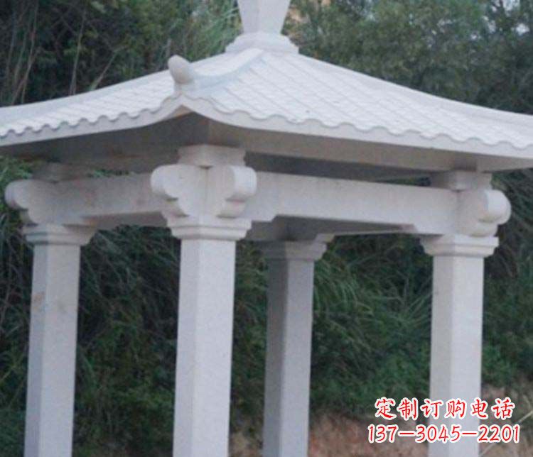 重庆大理石凉亭雕塑