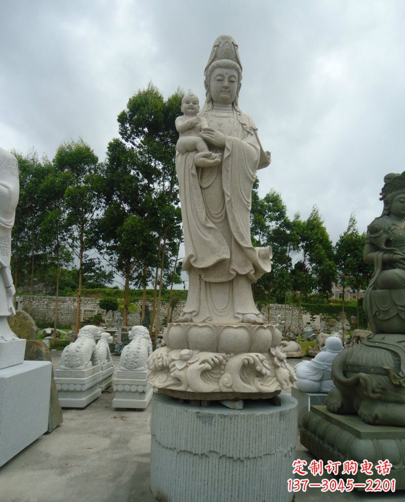 重庆大理石观音像