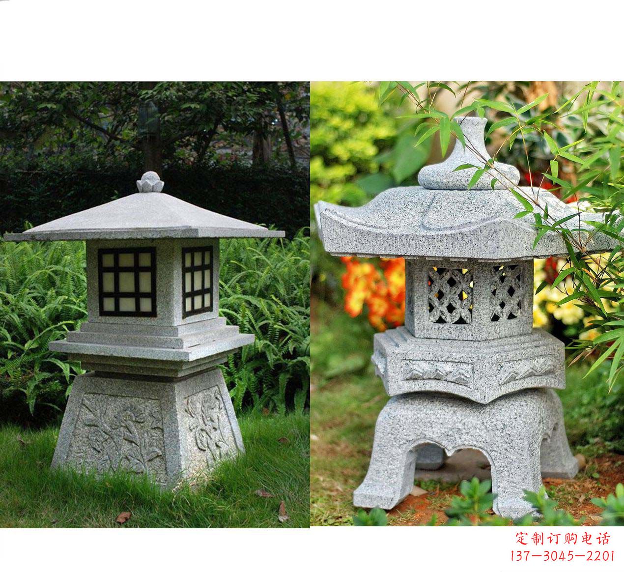 重庆精美大理石石灯雕塑